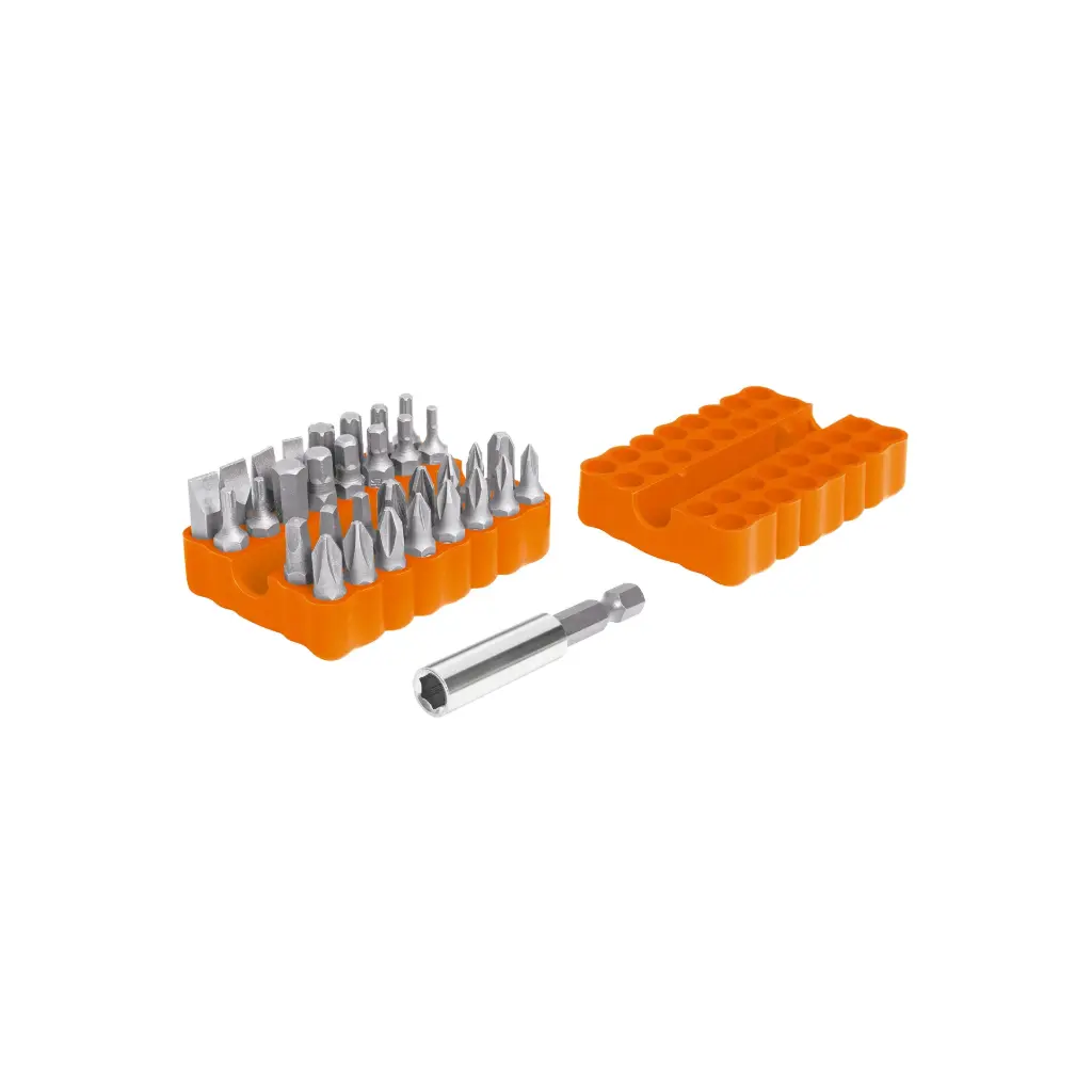 JUEGO DE PUNTAS MIXTAS , LARGO 1",33 PIEZAS TRUPER
