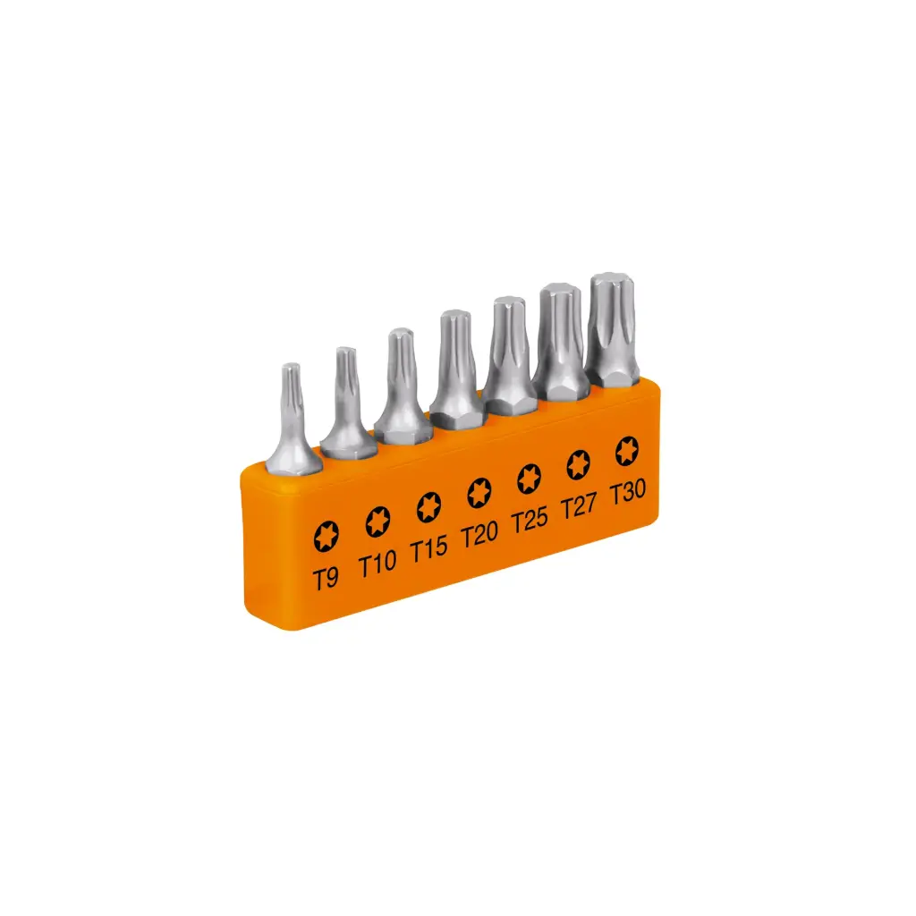 [17795] JUEGO DE 7 PUNTAS TORX, (COMBINADAS ) 1" TRUPER