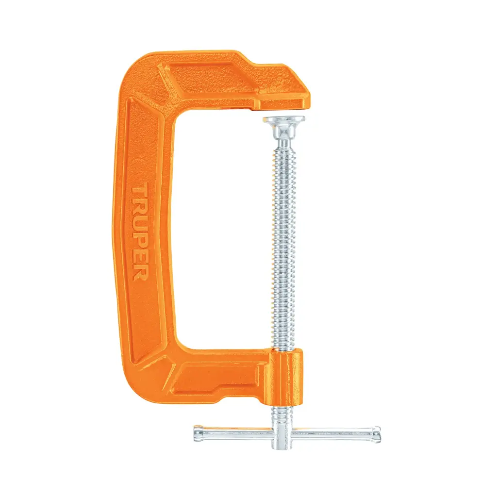 [17662] PRENSAS EN C DE HIERRO NODULAR PARA CARPINTERIA 5" TRUPER