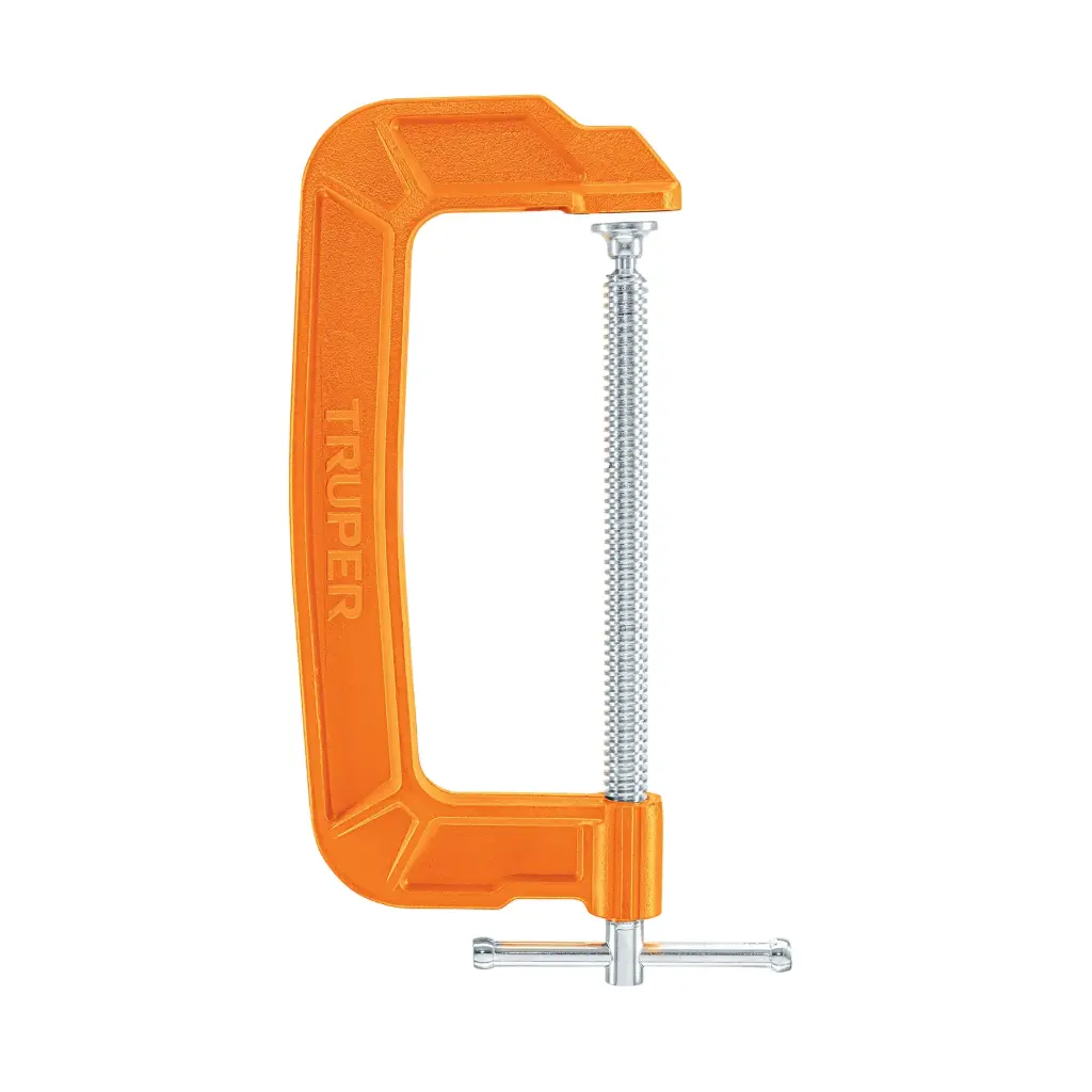 [17664] PRENSAS EN C DE HIERRO NODULAR PARA CARPINTERIA 8" TRUPER