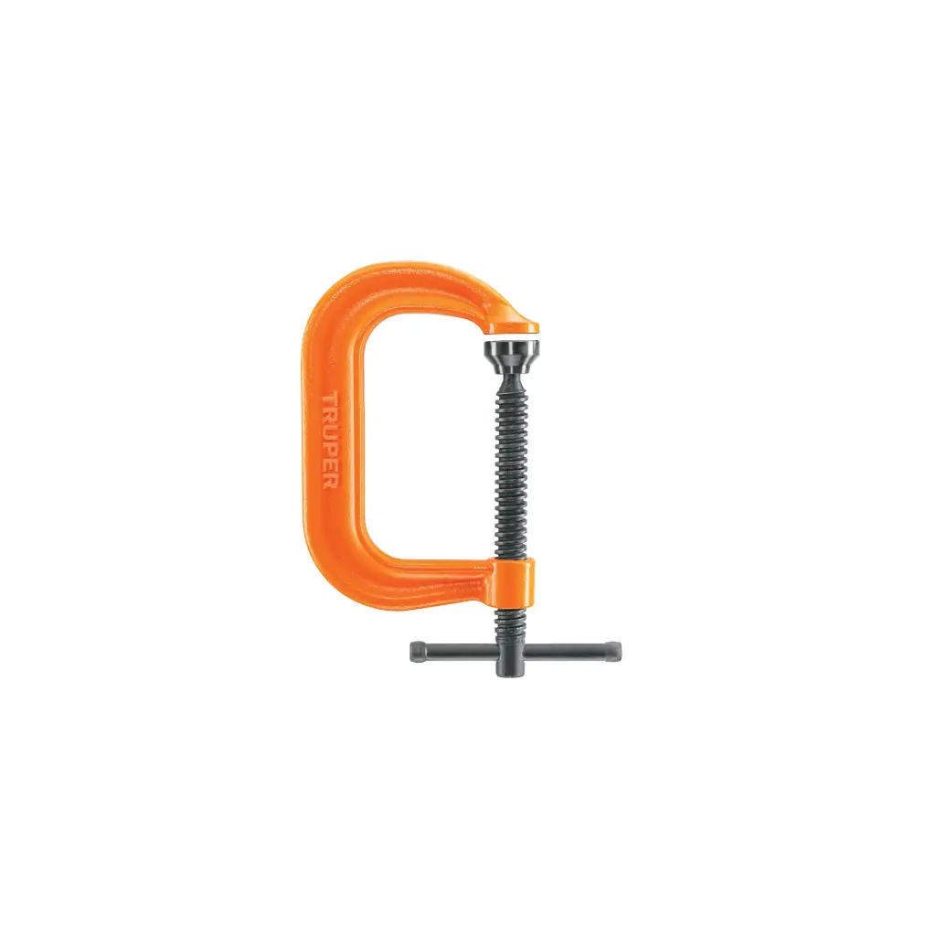 [17655] PRENSAS EN C FORJADAS EN ACERO 4" TRUPER