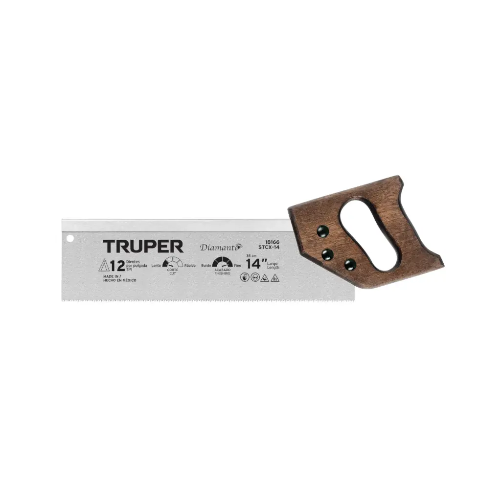 [18166] SERRUCHOS DE COSTILLA , 14" DIAMANTE TRUPER