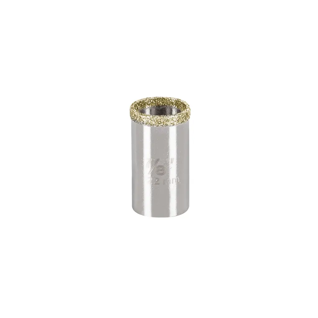 [17125] SIERRA COPA CON DIAMANTE , BORDE CONTINUO PARA MANDRIL 3/8" (7/8") TRUPER