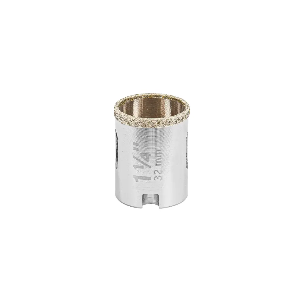 SIERRA COPA CON DIAMANTE , BORDE CONTINUO PARA MANDRIL 7/16" (1.1/4") TRUPER