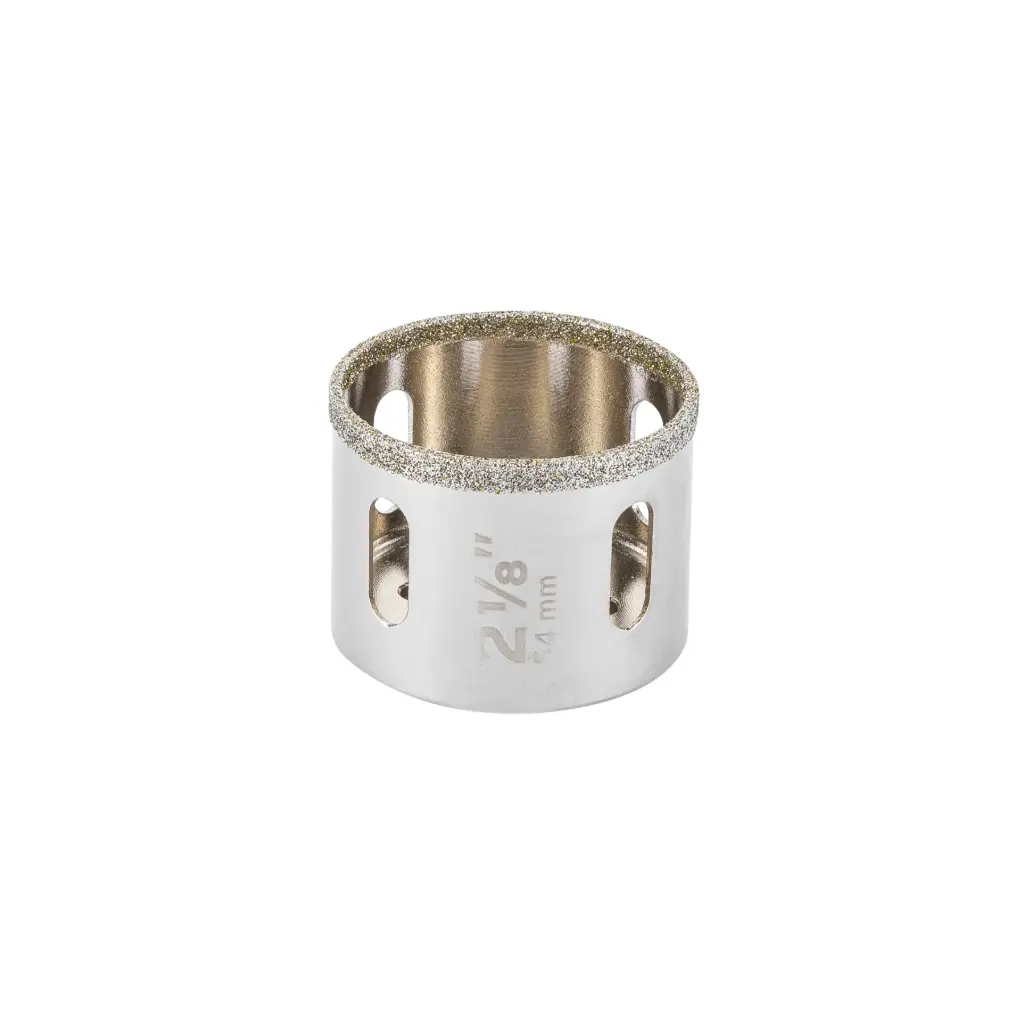 SIERRA COPA CON DIAMANTE , BORDE CONTINUO PARA MANDRIL 7/16" (2.1/8") TRUPER