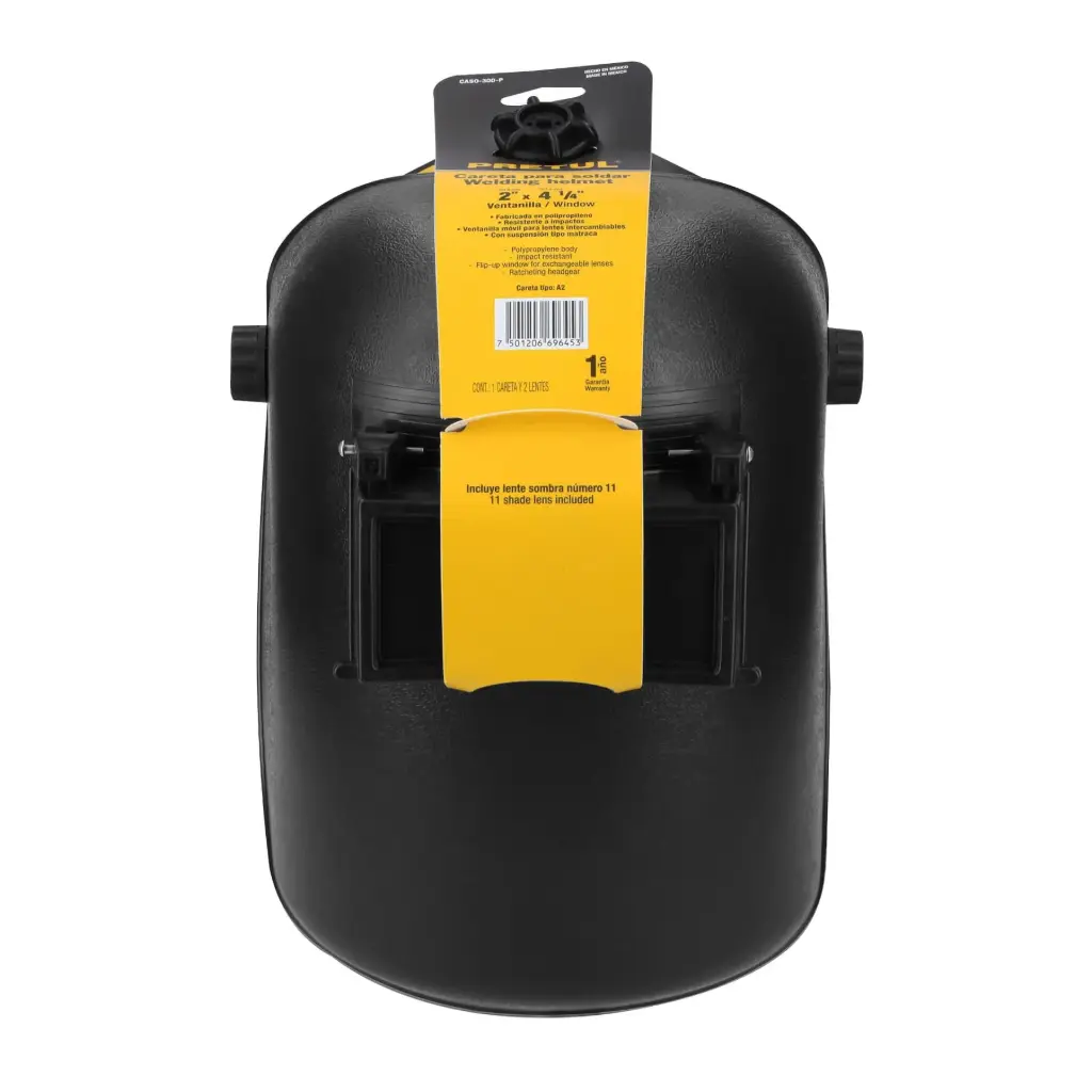 [26005] MASCARA DE SOLDAR CON LENTE ABATIBLE PRETUL