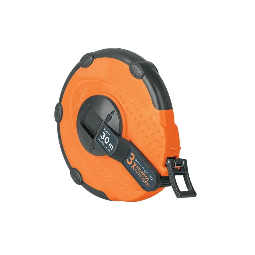 [12639] WINCHAS DE FIBRA DE VIDRIO, CARCASA PLASTICA 30M TRUPER