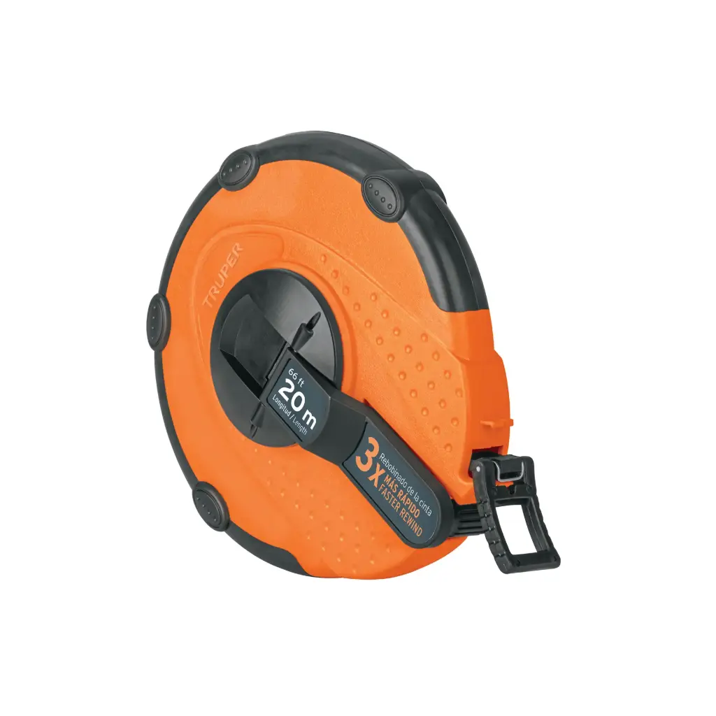 [12638] WINCHAS DE FIBRA DE VIDRIO, CARCASA PLASTICA 20M TRUPER