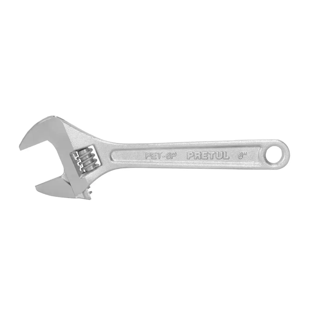 [21814] LLAVE FRANCESA CROMADAS,6" PRETUL