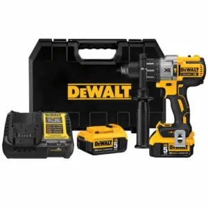 [DCD996P2T-B2] TALADRO PERCUTOR BRUSHLESS PREMIUM 20V- 3 VELOCIDADES + 2BAT 5AH + CARGADOR + MALETA T-STAK