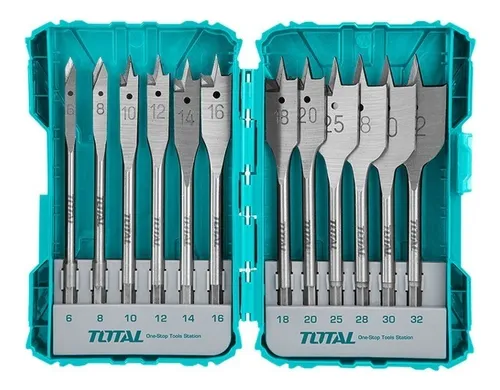 JGO DE BROCAS PARA MADERA 12 PCS TOTAL