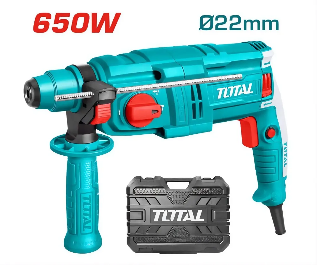 TALADRO ROTOMARTILLO 650 W TOTAL