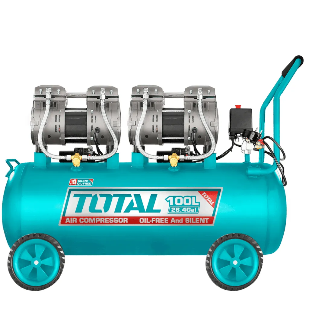 [TCS2241008-5] COMPRESORA DE AIRE 100L 3,2HP(2x1200W) 75DB/TCS2241008-5/TOTAL