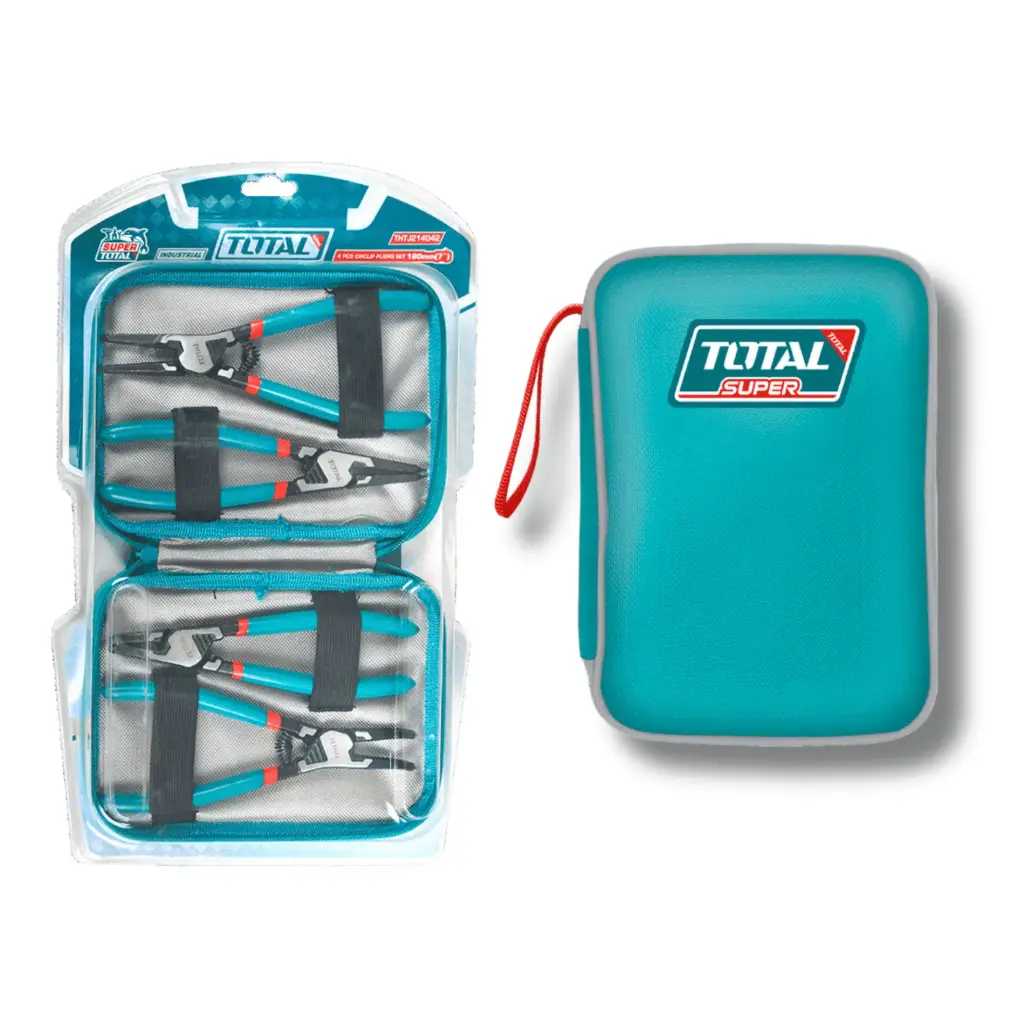 JUEGO DE ALICATE SACASEGURO 180mm 7 "EN MALETA-THTJ214042-TOTAL
