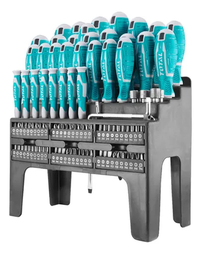 [THT2506100] JGO DESARMADOR PESADO 100PCS TOTAL