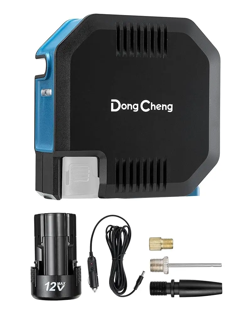 INFLADOR DE AIRE INALÁMBRICO DONGCHENG 12V