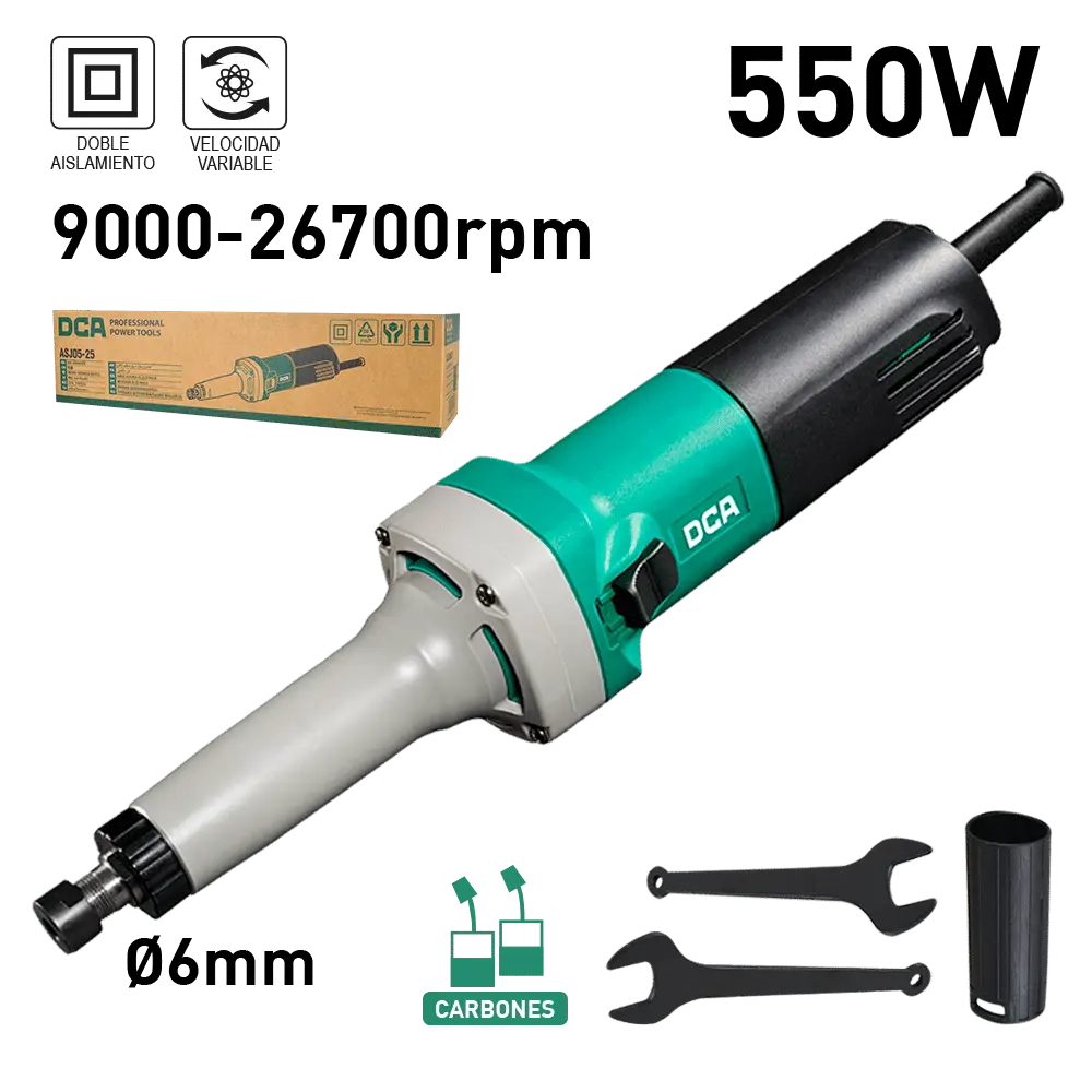 [ASJ05-25] RECTIFICADORA | ESMERIL RECTO 550W 6MM