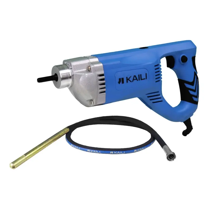 [KL726] VIBRADORA CONCRETO 1500W + MANGUER 3MT KAILI