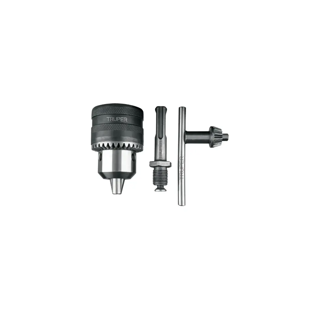 BROQUERO 1/2" CON LLAVE Y ADAPTADOR  SDS PLUS-102475-TRUPER