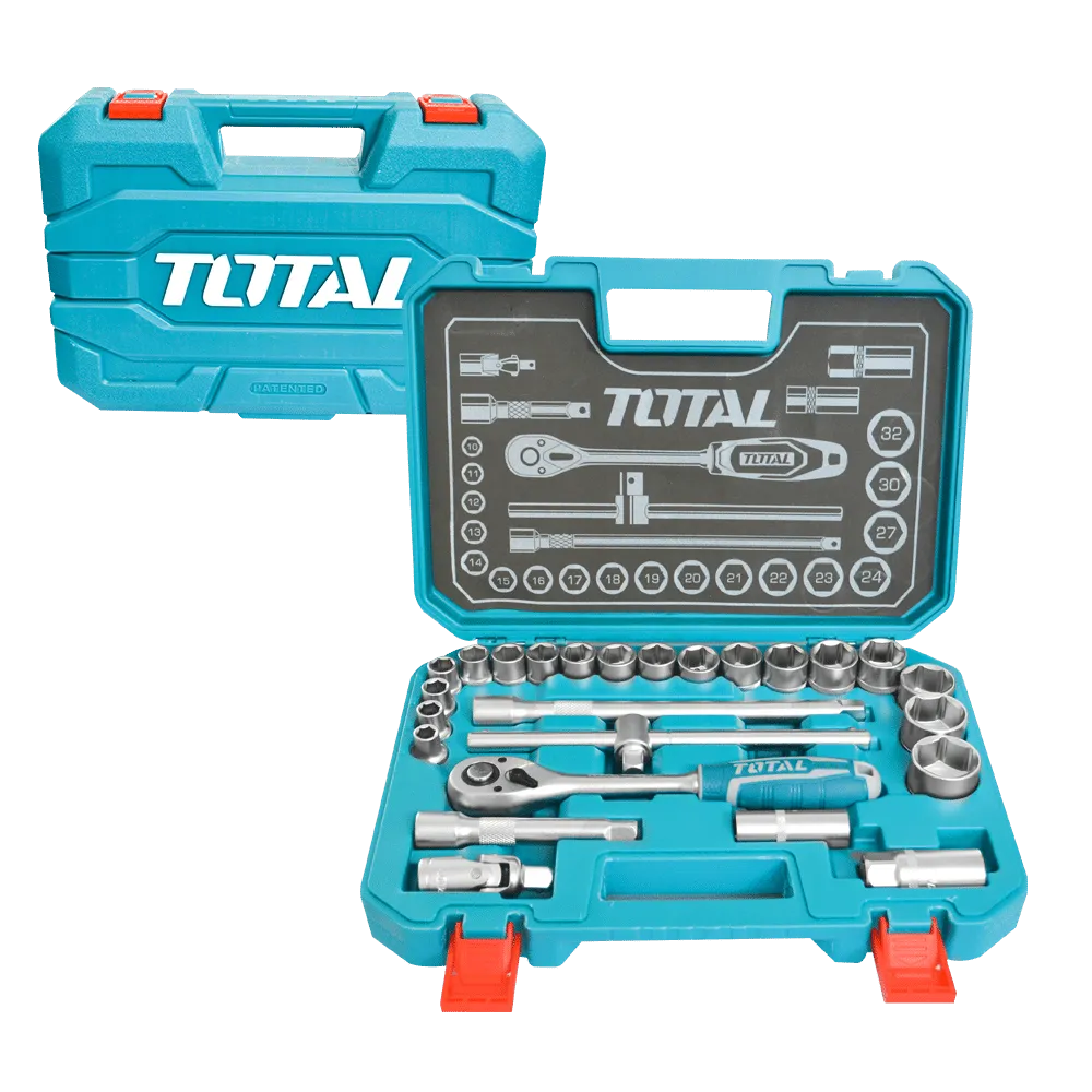 [THT121251] JUEGO DE COPAS CON RATCHET (1/2") X 25PZS-THT121251-TOTAL