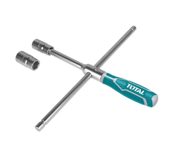 [THTRCW40231] LLAVE EN CRUZ 16” CON MANGO 4 SOCKETS 1/2” 17/19/21/23MM CRV INDUSTRIAL-THTRCW40231-TOTAL