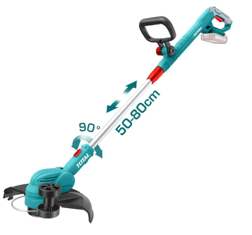 [TGTLI20328] GUADAÑA LI-ION 20V 8200RPM 300MM LINEA 1.6MM LONGITUD 5M