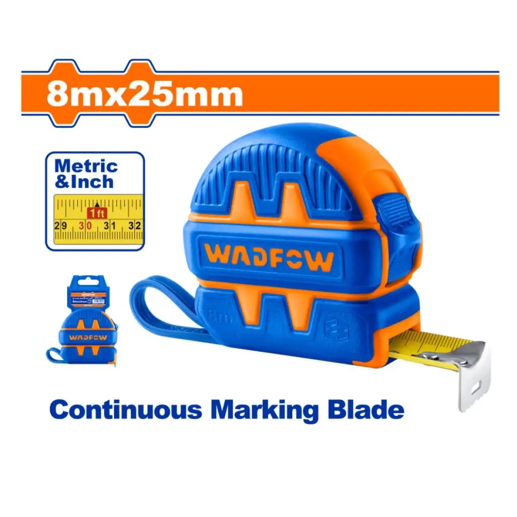 [WMT1240] CINTA MÉTRICA DE ACERO 8M * 25MM