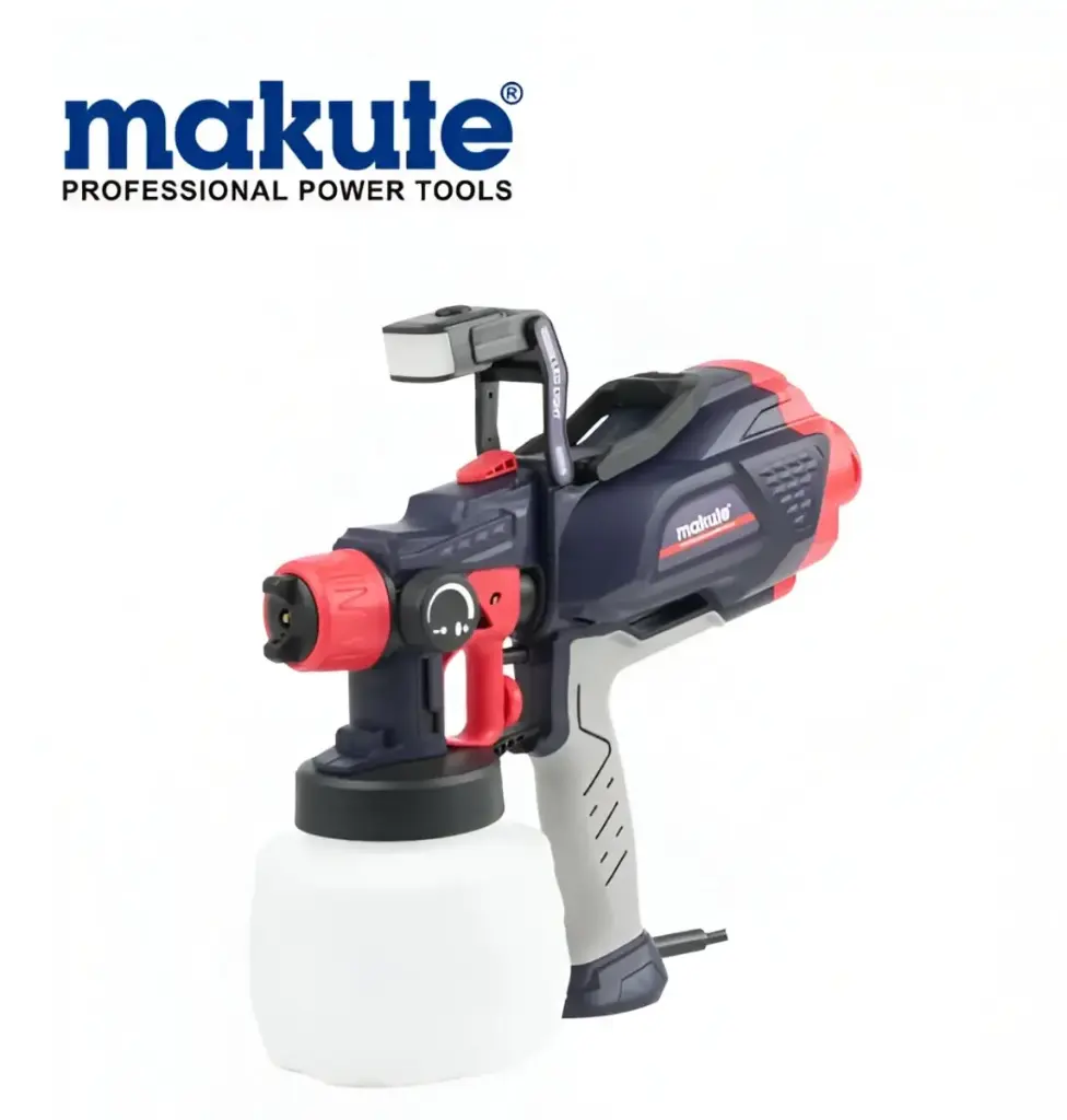 PISTOLA PARA PINTAR 550W 1200ML MAKUTE CON LUZ LED/ SG131