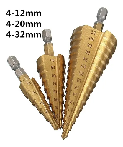 [102410] 102410 WISEUP SET DE 3 BROCAS ESCALONADAS HSS 4-12, 4- 20, 4-32