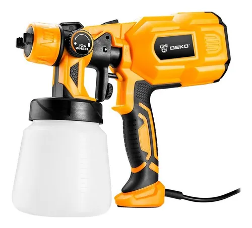 PISTOLA DE PINTAR ELÉCTRICA 800W 380 RP 1200ML TACHO ALUMINIO DEKO