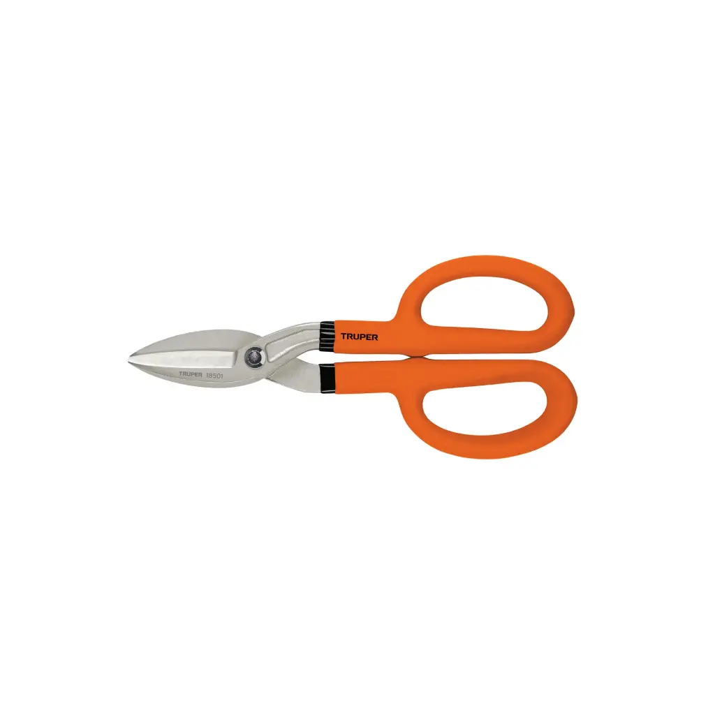 [18501] TIJERA FORJADA P/HOJALATERO 10" M/REC 18501 TRUPER