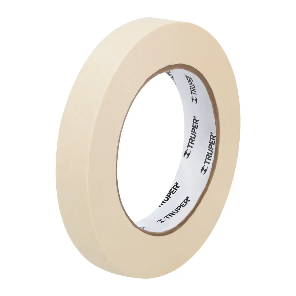 CINTAS MASKING TAPE 12MM X50M ALTA RESISTENCIA TRUPER 12589