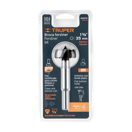 BROCA FORSTNER 35 X 95MM PARA MADERA-102372-TRUPER