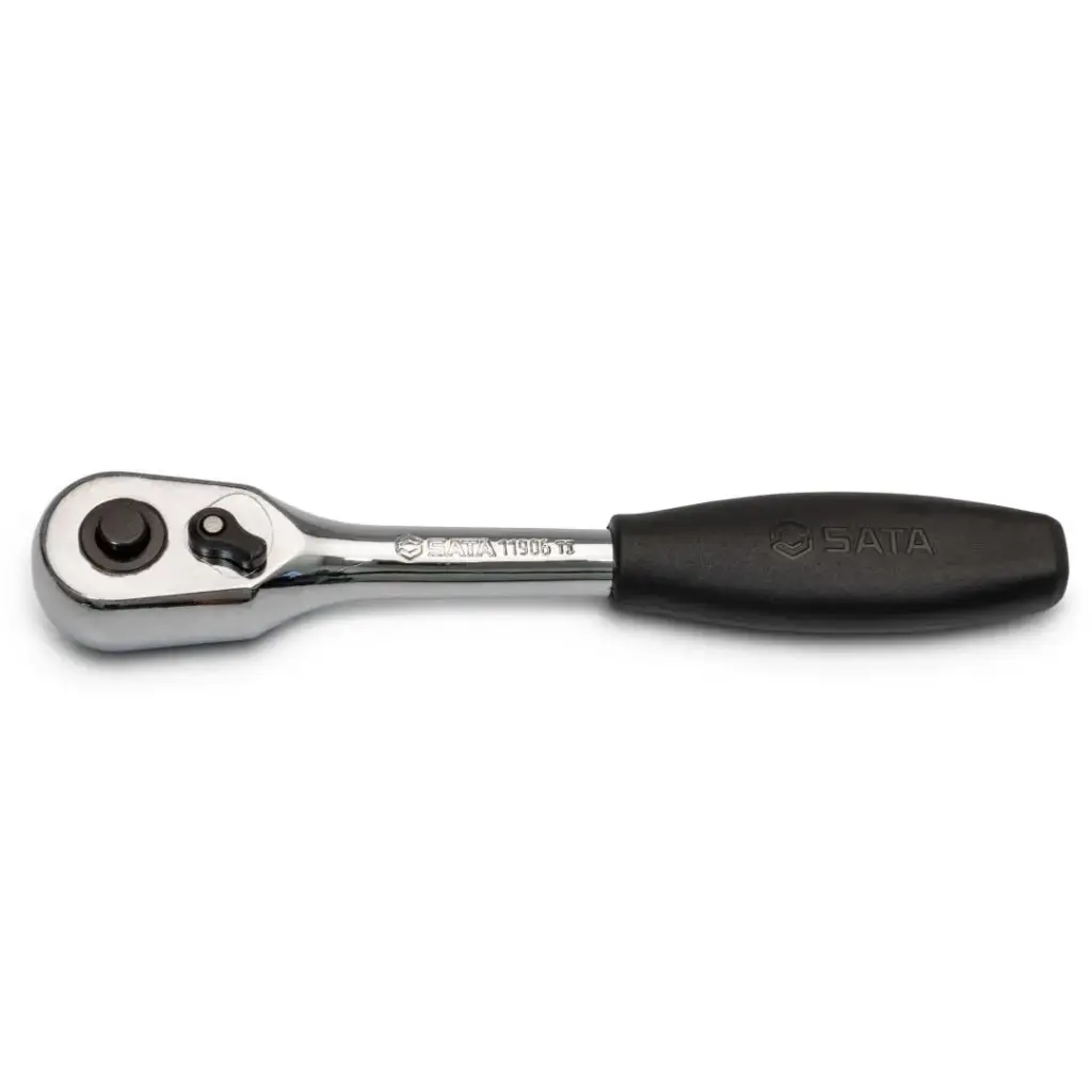 RATCHET CON BLOQUEO CABEZA DE PERA 1/4" SATA 