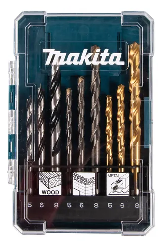 SET DE BROCAS  9 PCS MAKITA