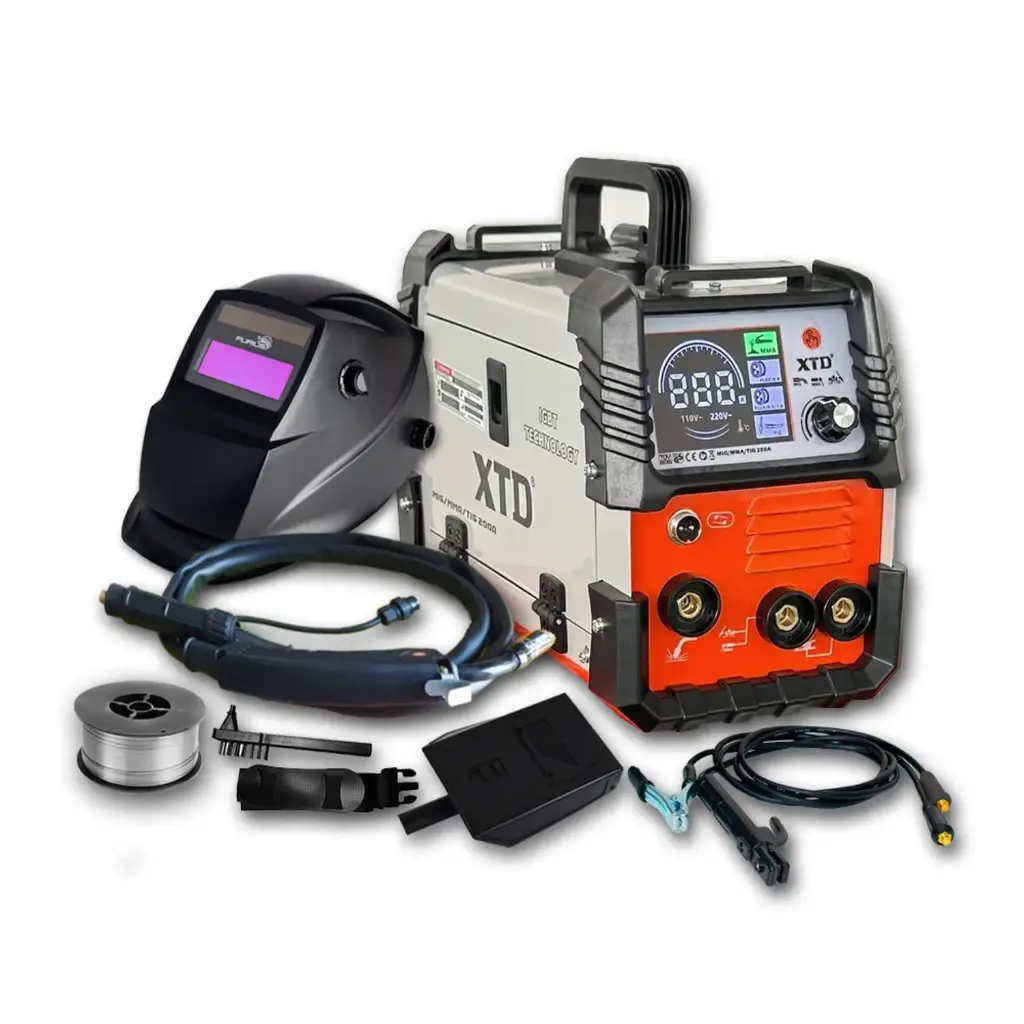 [MIG XTD] SOLDADORA INVERSORA MIG 200A SIN GAS XTD