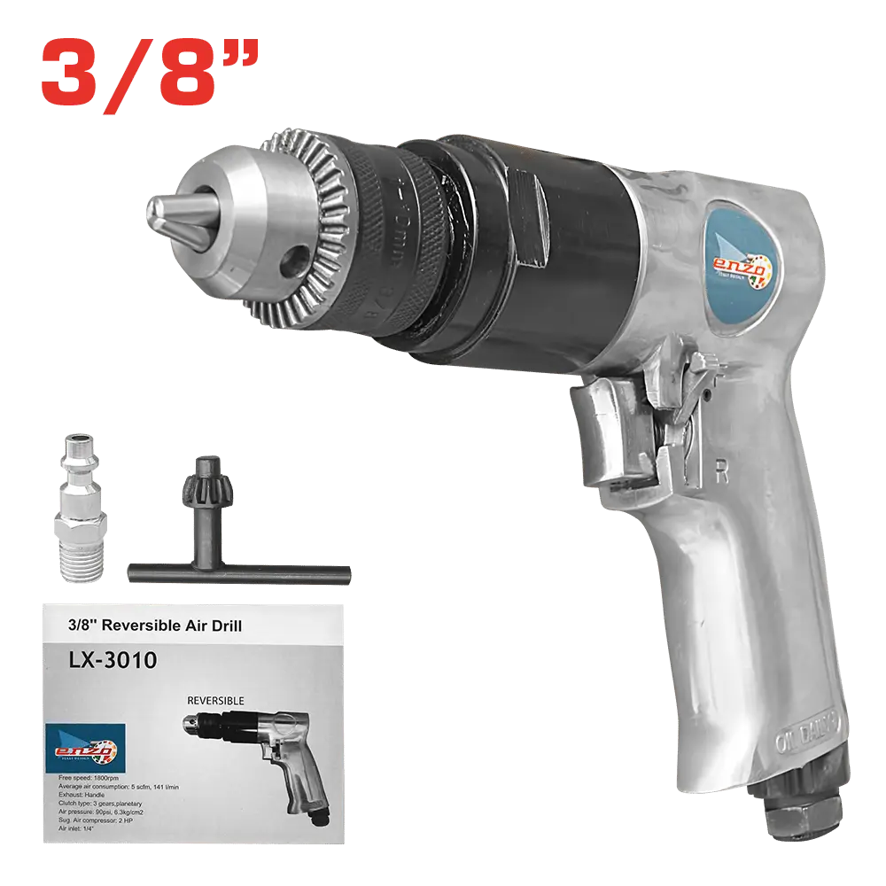 [LX-3010] TALADRO NEUMATICO 3/8 REVERSIBLE