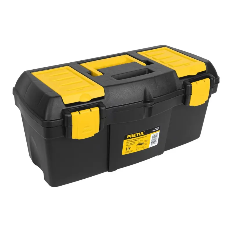 [20604] CAJA PARA HERRAMIENTAS 19" CON COMPARTIMIENTOS PRETUL