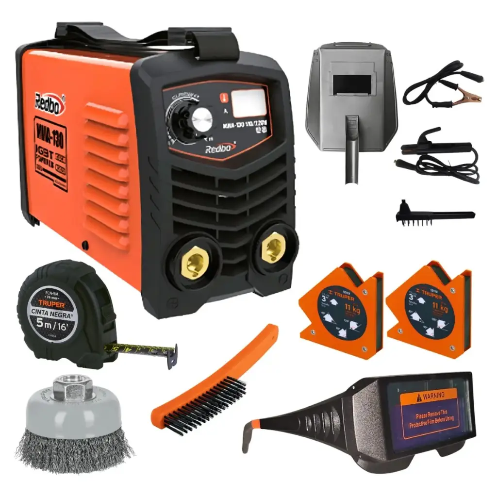 [MMA-130] SOLDADORA MMA-130 REDBO COLOR NEGRO FRECUENCIA 60 HZ/MMA-130/REDBO