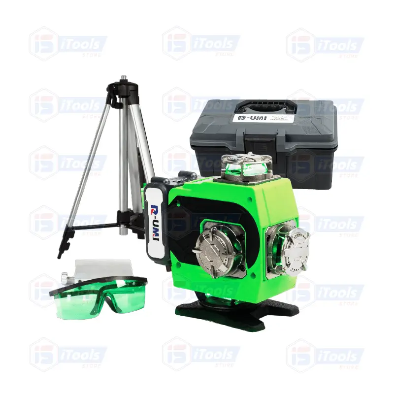[R-UMI-16L] NIVEL LASER 16 LINEAS CON CONTROL REMOTO + TRIPODE 1.20MT RUMI