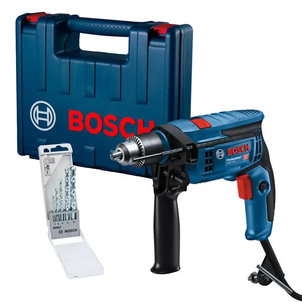TALADRO PERCUTOR 650W + MALETIN BOSCH