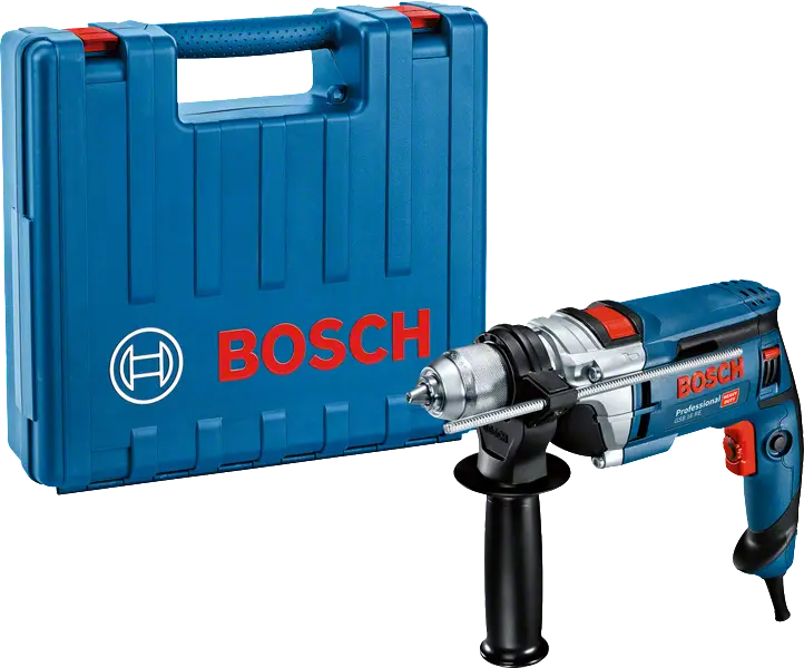 TALADRO PERCUTOR GSB 16RE + AMOLADORA GWS 700 BOSCH