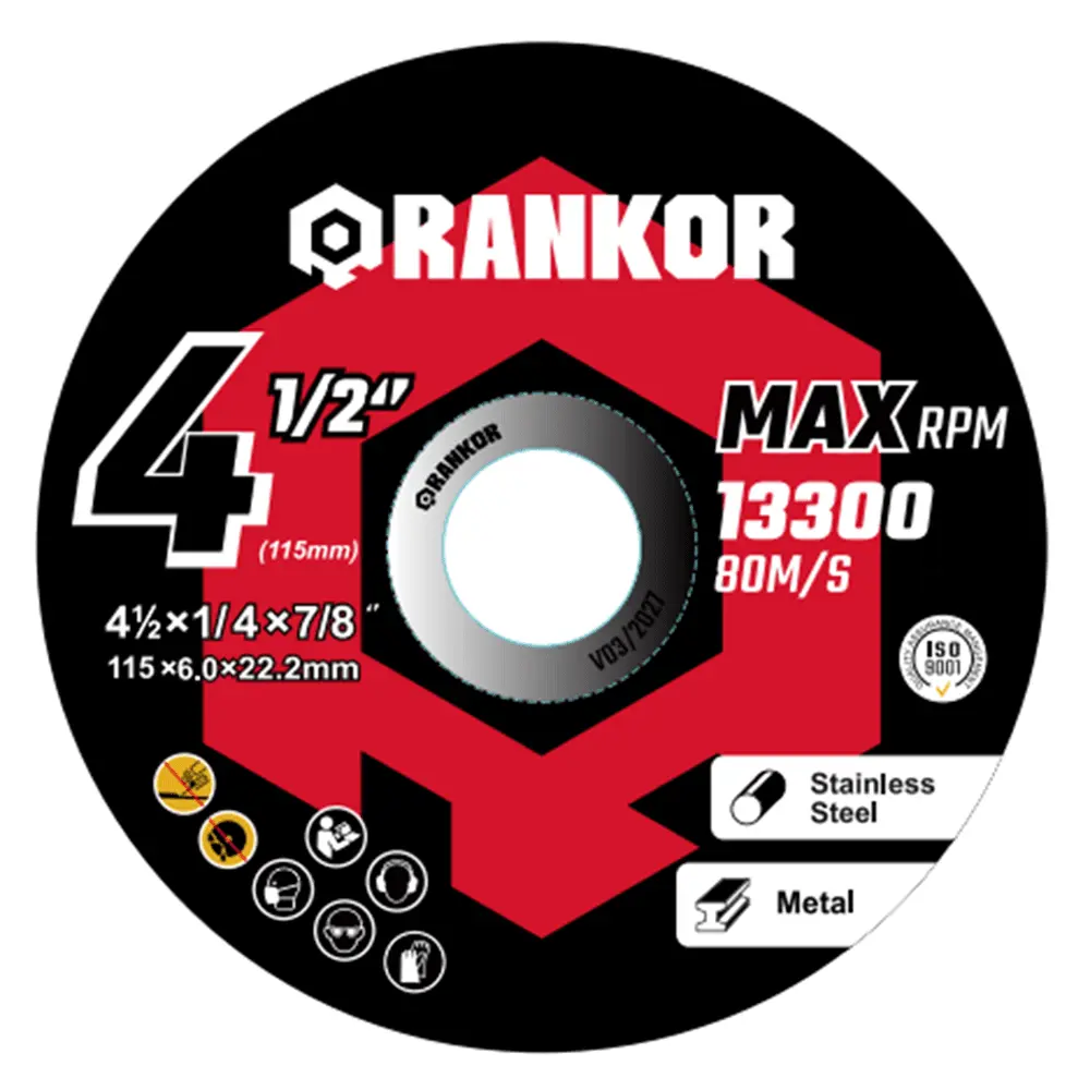 DISCO DE CORTE RANKOR 4 1/2 X3/16 X 7/8