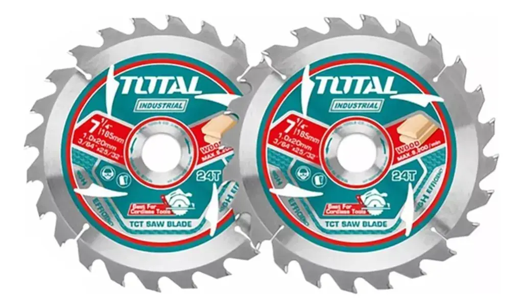 DISCO DE MADERA 7 1/4" 24T