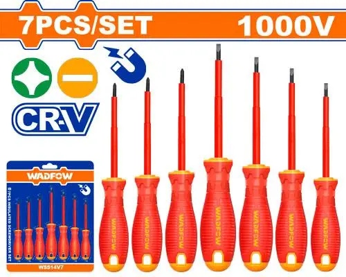 WSS7407 JGO X 7PZAS DESARMADOR DIELECTRICO WADFON-WSS7407