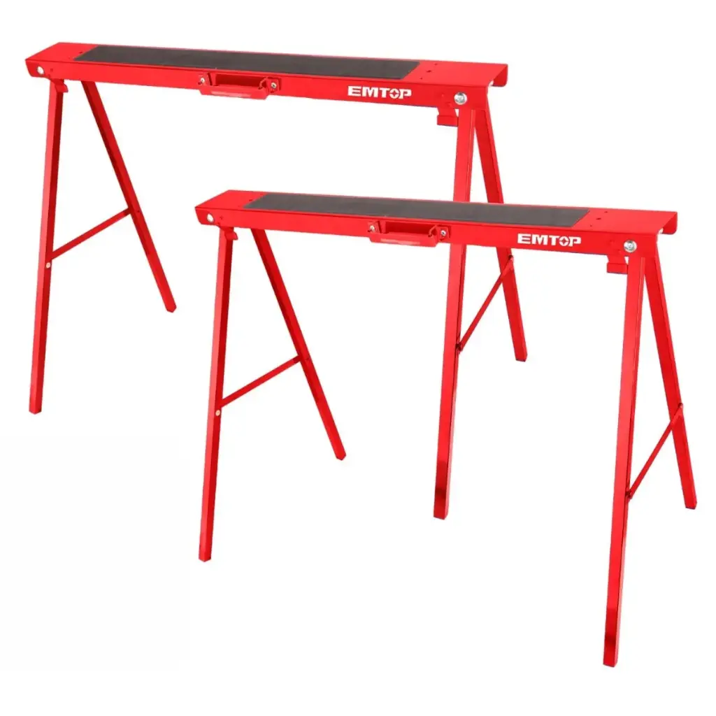 CABALLETES DE TRABAJO 2PZAS 100KG EMTOP-EMDZ1510