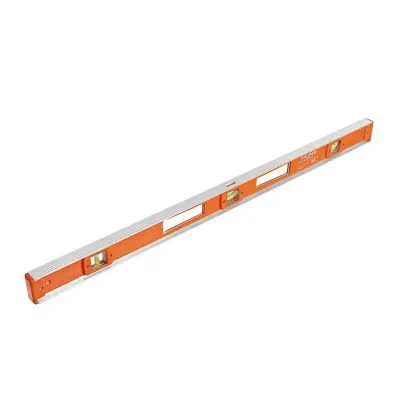 NIVEL PROFESIONAL 36", CUERPO DE ALUMINIO TIPO VIGUETA, PROTECCION ABS, GOTAS INTERCAMBIABLES, NP-36
