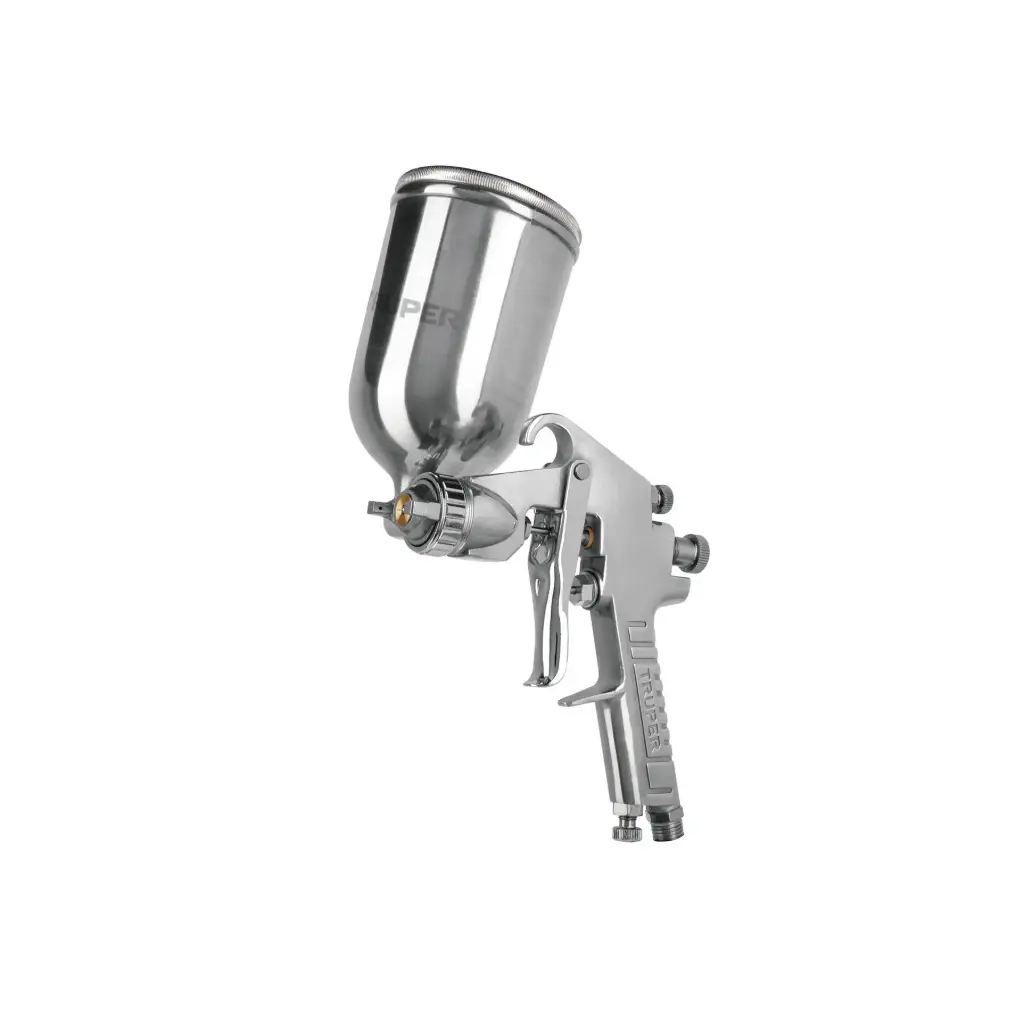 [11989] PISTOLAS DE PINTURAS GRAVEDAD 400ML LVMP T1MM VB A18-25CM, PIPI-411 TRUPER