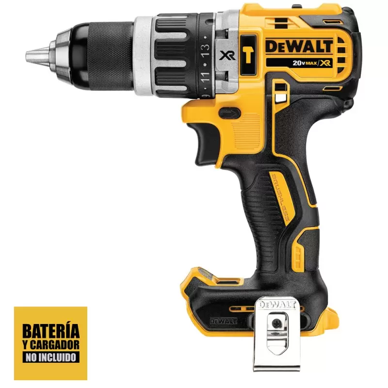 [DCD796B-B3] TALADRO PERCUTOR 1/2" 20V XR 70NM BARETOOL DEWALT
