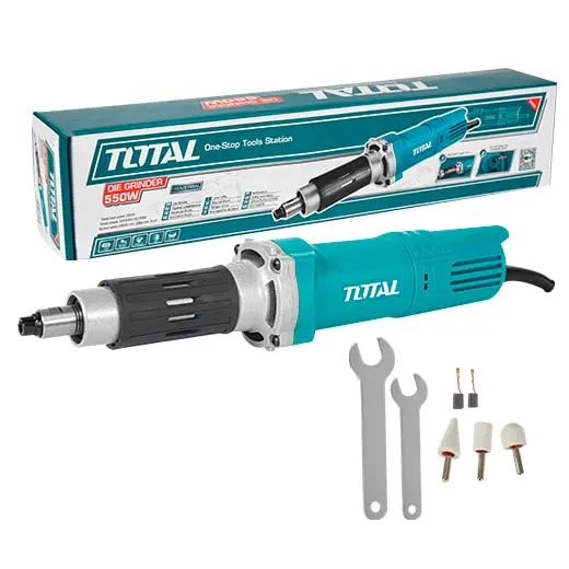 [TG55061] RECTIFICADORA 220V 550W 29000RPM 6MM INDUSTRIAL TOTAL